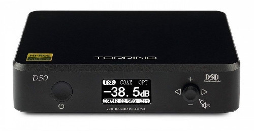 Topping D50S black