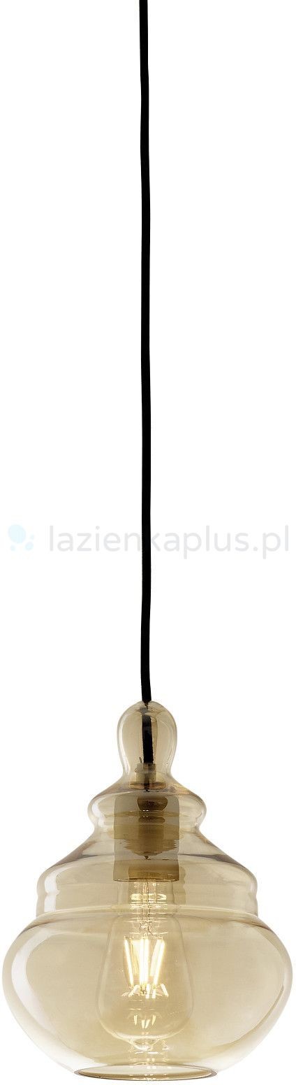 Miloox Miloox Adone lampa wisząca czarny żółty 174415