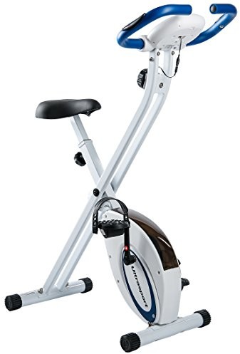 Ultrasport Ultra Sport F-Bike składany rower treningowy z komputerem i czujnikami do pomiaru tętna, niebieski, OS 331100000282