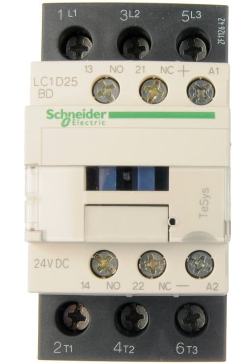 Schneider Electric Stycznik mocy 25A 3P 24V DC 1Z 1R LC1D25BD