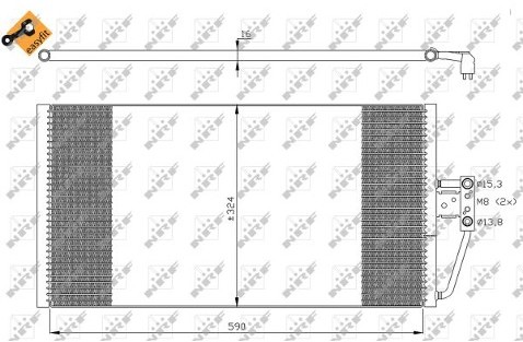 NRF Chodnica klimatyzacji - skraplacz 35295