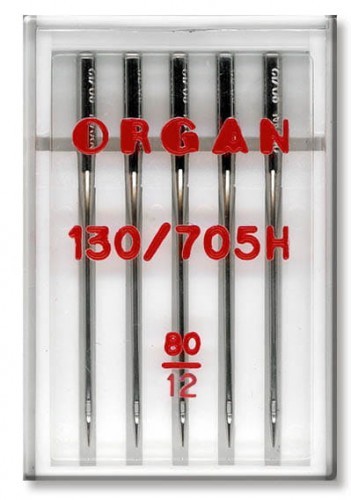 Organ Igły do maszyn półpłaskie Uniwersalne gr 80 5105080