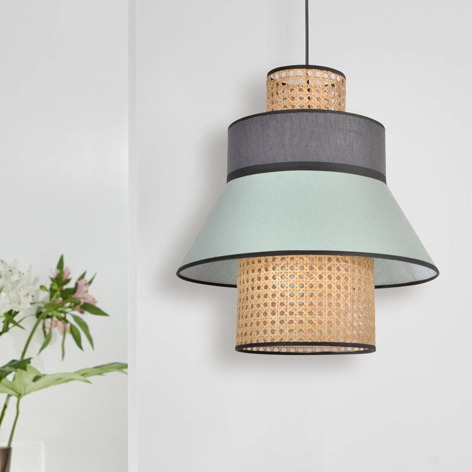 MARKET SET MARKET SET Singapour XML lampa wisząca antracyt