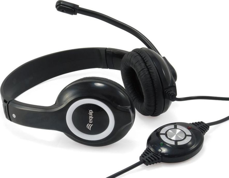 Equip USB-Headset Czarne (245301)