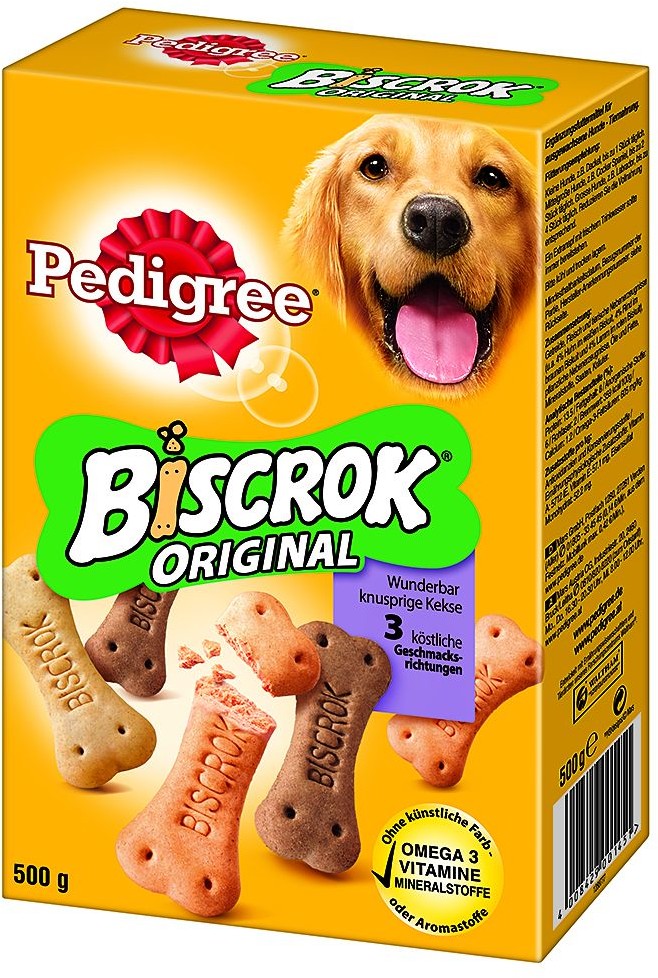 Pedigree Biscrok w 3 różnych smakach - 500g