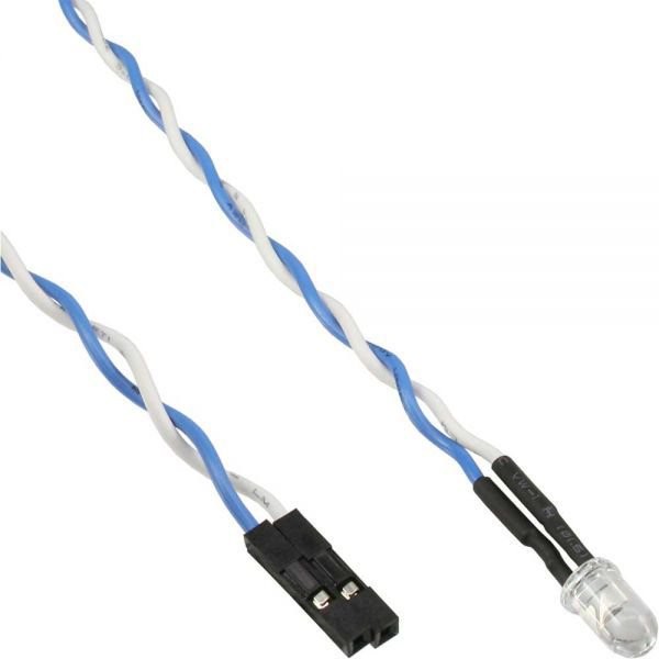 InLine HDD LED Niebieski 5mm 0.8m 59910A