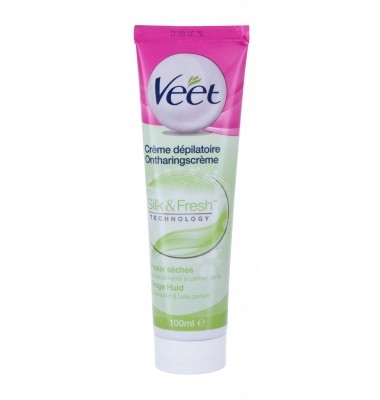 Veet Silk & Fresh Dry Skin akcesoria do depilacji 100 ml dla kobiet 100ml