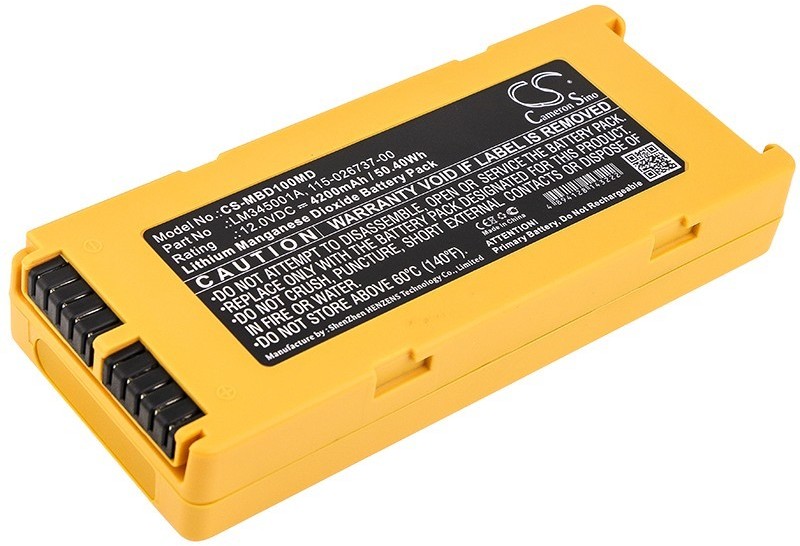 Cameron Sino Mindray BeneHeart D1 LM345001A 4200mAh 50.40Wh Li-MnO2 12.0V Cameron Sino)