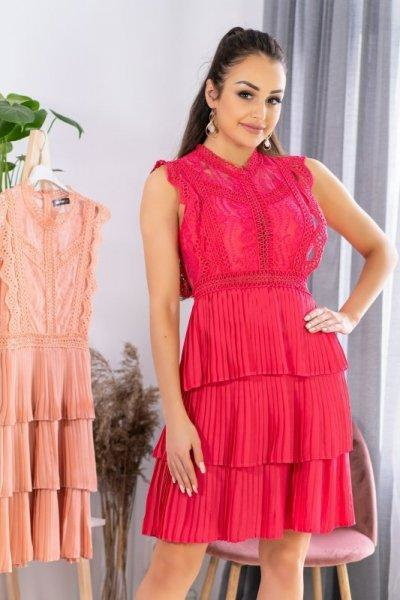 Merribel Estina Raspberry sukienka damska