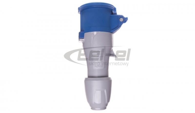 Legrand Gniazdo przenośne 3P 16A 230V niebieskie IP44 P17 TEMPRA PRO 555104 555104