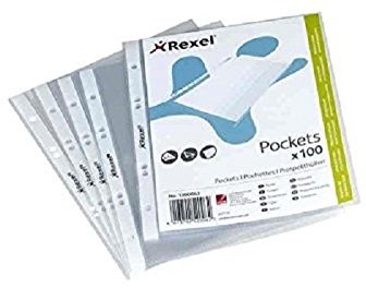 Rexel 1300063 plastikowe koszulki na dokumenty 1300063