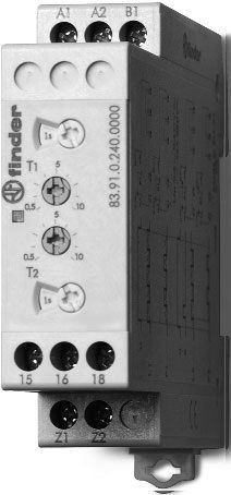 Przekaźnik czasowy 1CO 16A 12-240V AC/DC, Funkcja LI, LE, PI, PE 83.91.0.240.0000 839102400000
