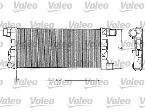 Valeo 730520 chłodzący, chłodzenie silnika 730520