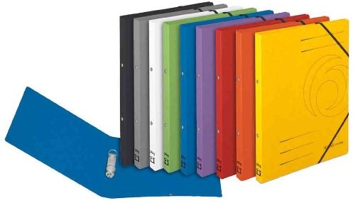 Herlitz Mechanizm stapler pierścionka, książki A4 Color Span Żółty pierścionka 2 ring firmy  11255486
