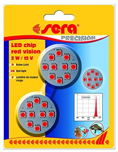 Sera surowice 31185 LED Chip Red Vision 2 W czystym światłem czerwonym jako akcent i światło nocne obserwacji