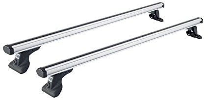 CRUZ Cruz 924  338 komercyjnych aluminiowy bagażnik dachowy Bar Rack, zestaw 2 924-338