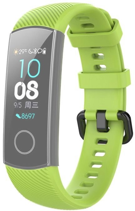 Cyfra.eu Wymienna opaska do Honor Band 4 / 5 Zielona 0000000003237