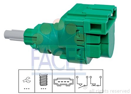 Фото - Інша автоелектрика Facet Włącznik świateł Stop  7.1230 