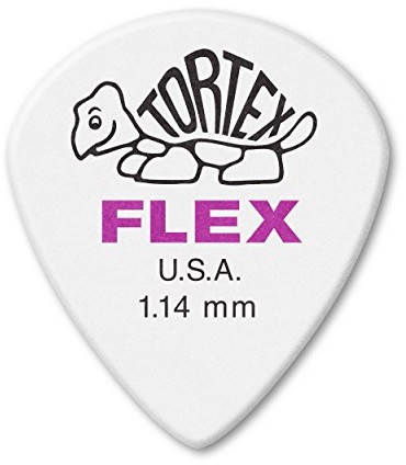 Dunlop Jim Jim 466P1.14 Tortex Flex Jazz III Xl Picks, 1,14 mm, zestaw 12 sztuk 466P1.14