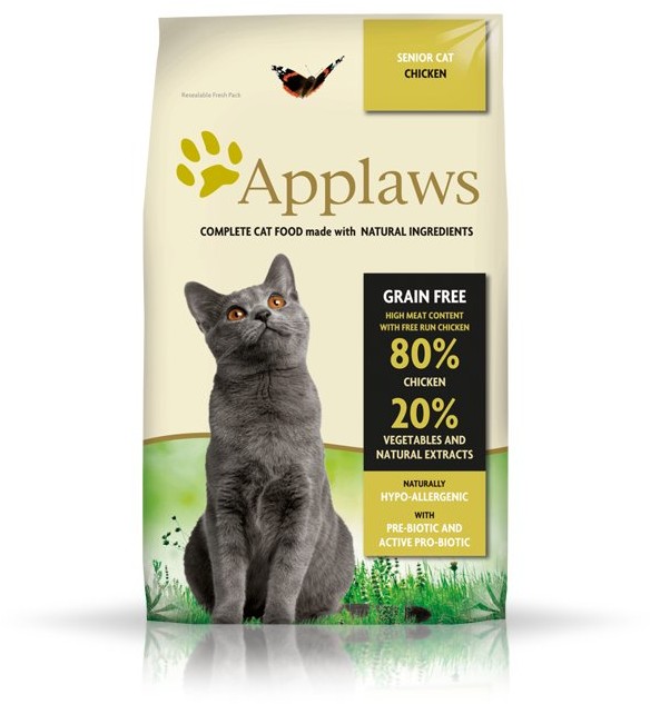 Applaws Applaws, karma dla kotów, Senior Chicken, 2kg
