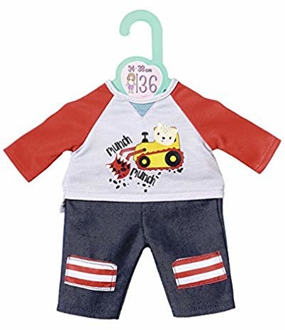 Zapf Creation Dolly Moda 870587 Dolly Moda spodnie z bluzą Odzież dla lalek 34-38 cm 870587
