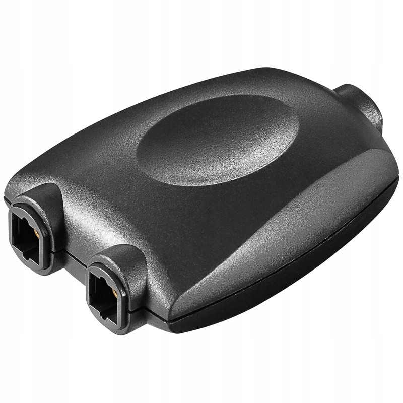 Goobay Rozgałęźnik Optyczny Toslink SPDiF 1/2 1x2