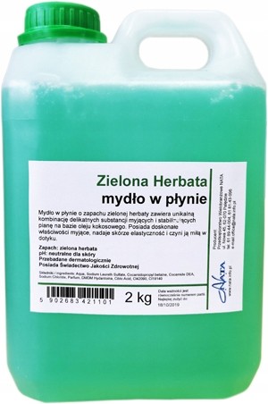 Eva Natura 2L zapach Zielona Herbata - zielone