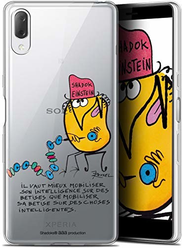 Sony Caseink Etui ochronne do Xperia L3, ultracienkie, Shadoks CPRNTSKXPL3TRYAGAIN