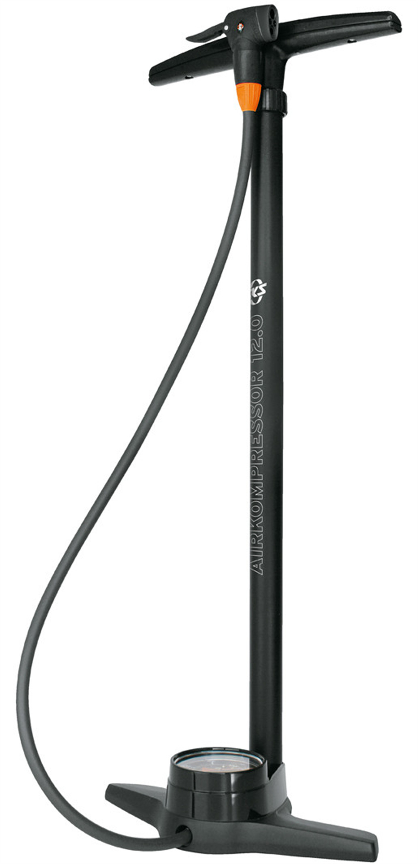 SKS Sks Kompressor Air 12.0 Pompka Rowerowa, Czarna, Czarny, Jeden Rozmiar (11011_Schwarz)
