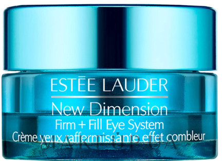 Estee Lauder Ujędrniający i wypełniający zmarszczki krem do okolic oczu - Estée Lauder New Dimension Firm + Fill Eye System