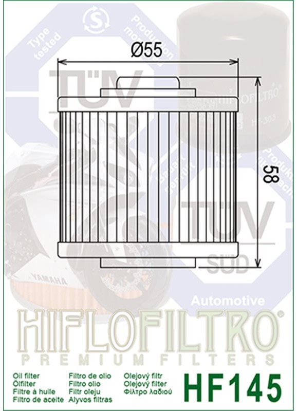 Hiflo Hiflo Filtro HF 145 HF145