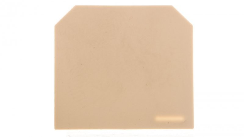 Weidmuller Ścianka końcowa beżowa AP SAK4-10 0117960000 20szt. 0117960000