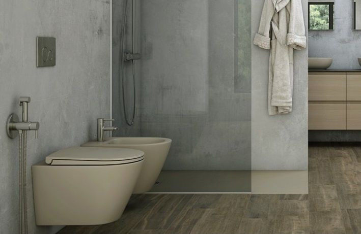 Rak Ceramics Feeling Deska wolnoopadająca Slim capuccino mat RSTSC3901514