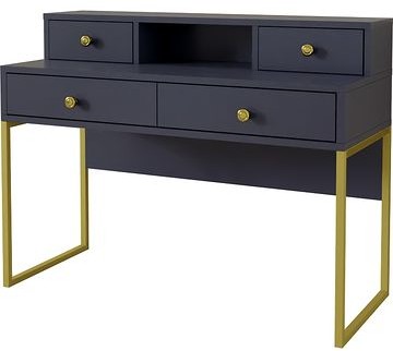 Helvetia Biurko CLOE 03 Helvetia Niebieski + złoty 24GZLA03