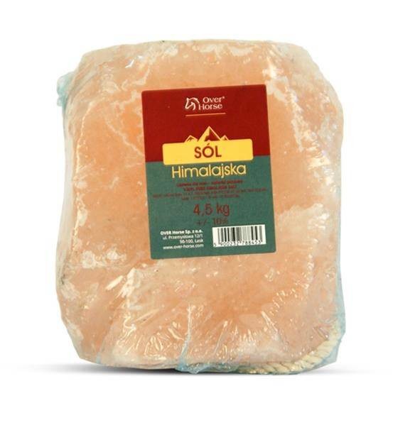 Over Horse Sól HIMALAJSKA 4,5kg +/-10% 4,5kg dla koni
