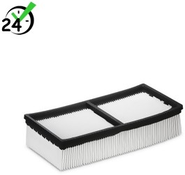 Karcher Płaski filtr falisty PES) do NT 65/2 75/2 W24h Gwarancja DOOR TO DOOR!