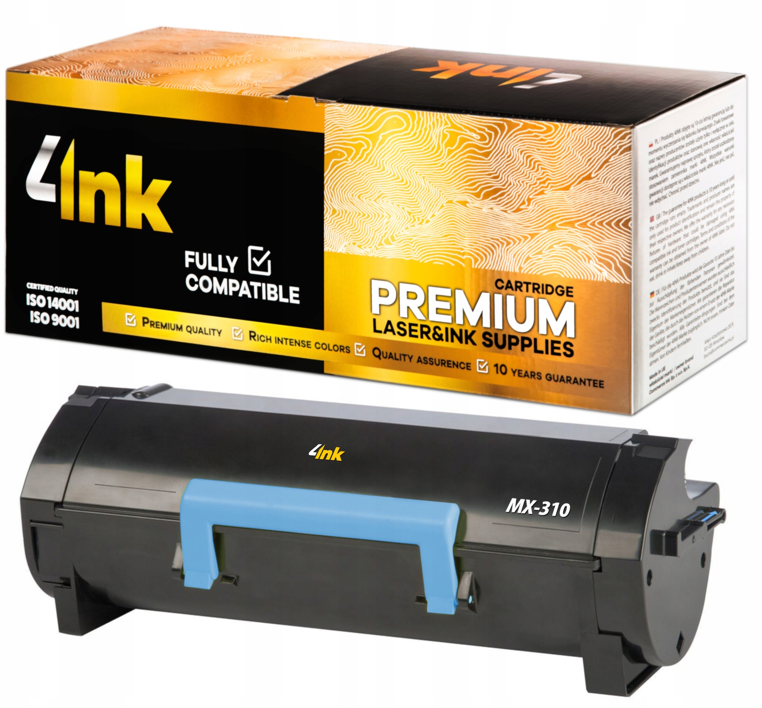 Toner Do Lexmark MX310d MX310dn MX410d MX410de 10K