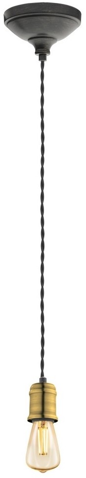 Eglo 32537 - Żyrandol na lince YORTH 1xE27/60W/230V