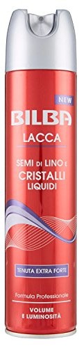 BILBA bilba Lacca Lino/crist. liq. Extra Forte 250 ml.  lakier do włosów R970266