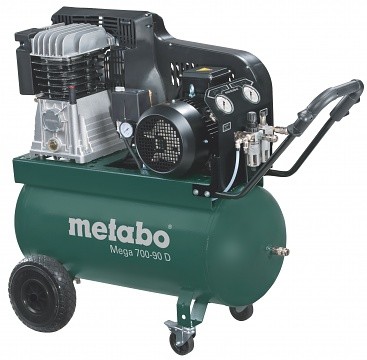 Metabo Mega 700-90 D 3-fazowa sprężarka tłokowa kompresor 601542000 601542000