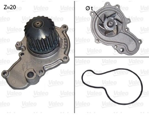 VALEO pompa wody 506538 506538