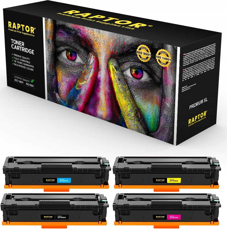 4x Toner Do Hp Color LaserJet Pro Mfp M281fdn 203x