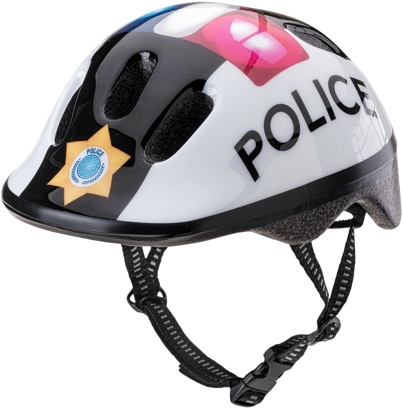 Martes Dziecięcy Kask BALDO HELMET BOY 22412-POLICE PRINT