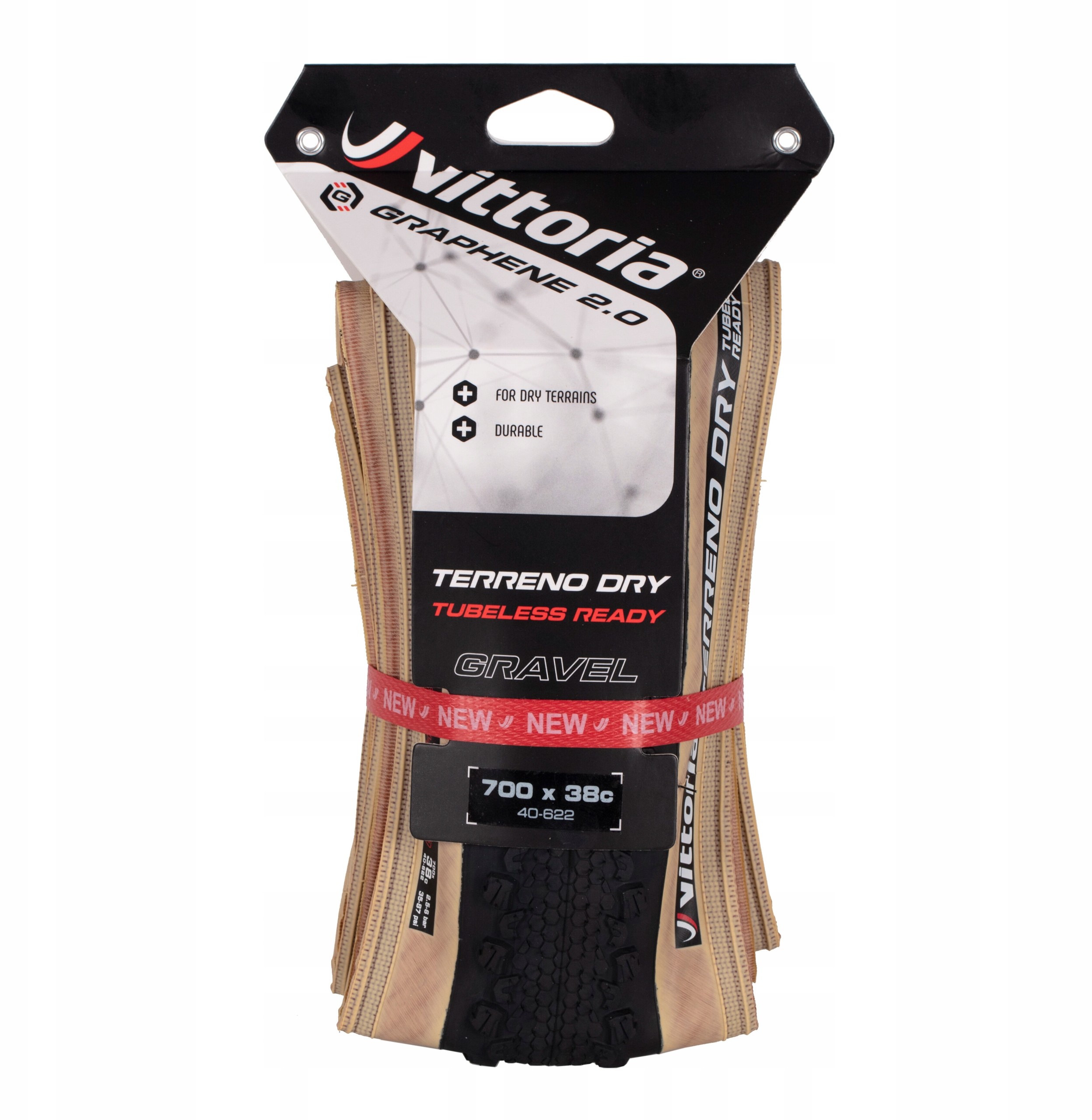 Vittoria opona Terreno Dry Gravel 38x700 G2.0 tran