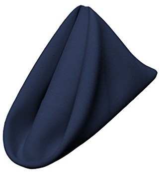 LA Linen La popelina lniane serwetki, poliester 1818gab072