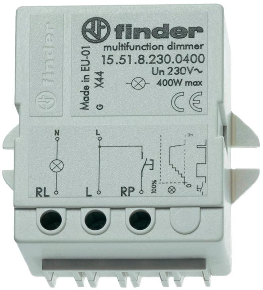 Finder Elektroniczny przekaźnik ściemniacz 15.51.8.230.0460 Elektroniczny przekaźnik ściemniacz 15.51.8.230.0460 155182300460