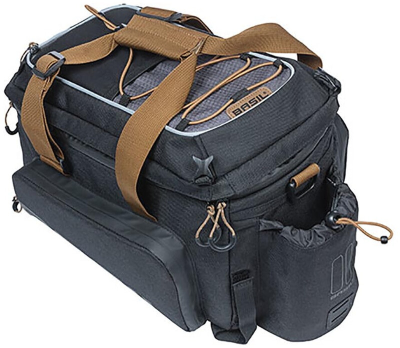 Basil Miles Trunkbag XL Pro Pannier Bag 9-36l, czarny 2022 Sakwy 18294