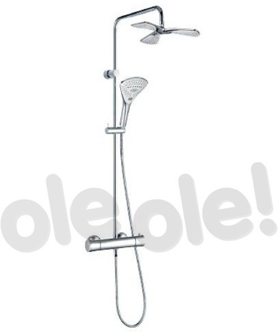 Kludi Fizz Dual Shower System z termostatem 6709605-00 chrom 6709605-00