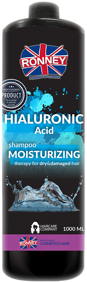 Szampon do włosów suchych Ronney Hialuronic Acid Moinsturizing 1000ml