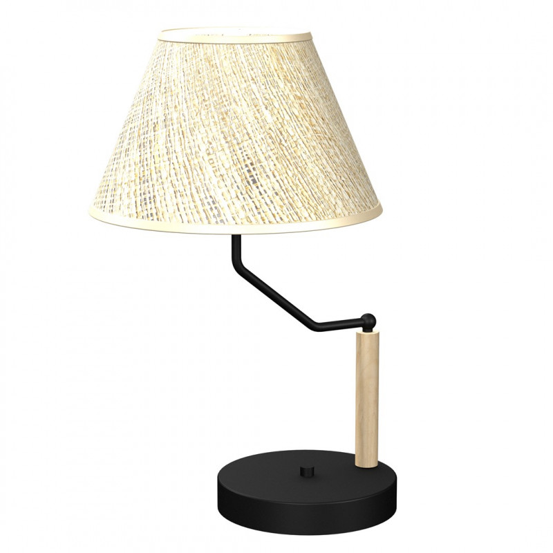 Milagro Lampka stołowa ETNA Black 1xE27 MLP7278